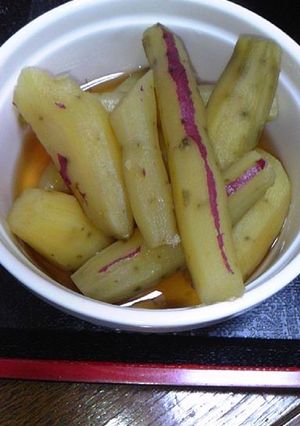 サツマイモ煮-レシピのメイン写真