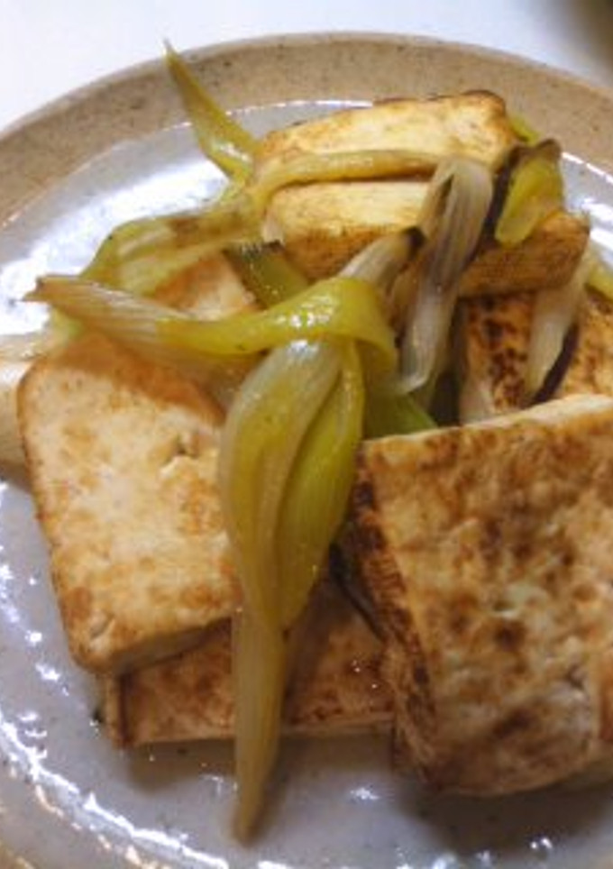 焼き豆腐の花椒炒め-レシピのメイン写真