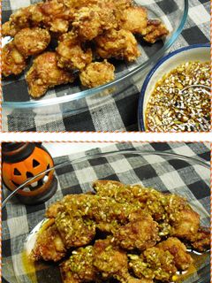 鶏肉唐揚げは、ねぎソースで♪-レシピのメイン写真