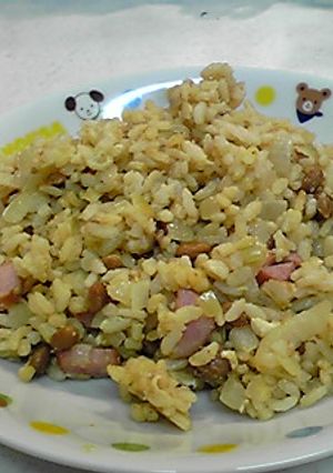 焼肉のタレで納豆チャーハン☆-レシピのメイン写真