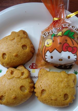 マクロビ風かぼちゃマドレーヌ-レシピのメイン写真