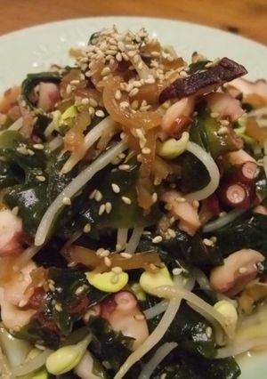 クラゲとタコの前菜-レシピのメイン写真