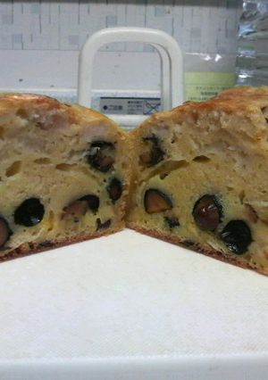 りんごと黒豆のパウンドケーキ-レシピのメイン写真
