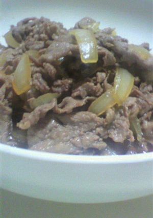 ☆つゆだく牛丼☆-レシピのメイン写真