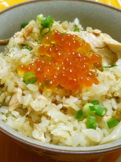 秋鮭としめじの炊き込みご飯☆はらこめし-レシピのメイン写真