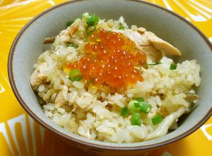 秋鮭としめじの炊き込みご飯☆はらこめし-レシピのメイン写真