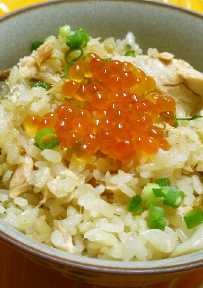 秋鮭としめじの炊き込みご飯☆はらこめし-レシピのメイン写真