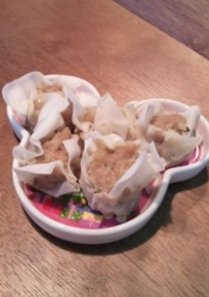 レンコンで歯ごたえ美味しいシュウマイ-レシピのメイン写真