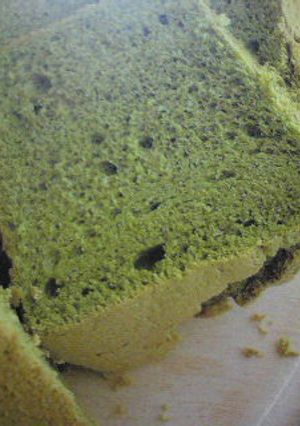 抹茶シフォンケーキ-レシピのメイン写真