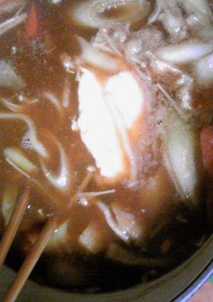 豚汁？！味噌煮込うどん名古屋風-レシピのメイン写真