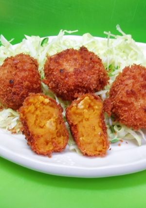 かぼちゃの一口コロッケ-レシピのメイン写真