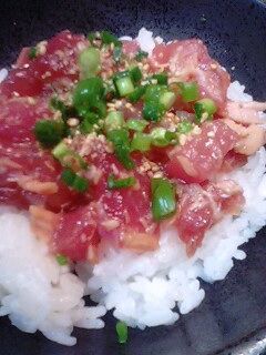 ツナまぐろどんぶり-レシピのメイン写真