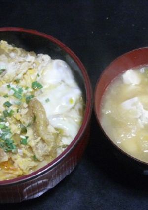 愛媛の味！！松山揚げ丼＆松山揚げみそ汁-レシピのメイン写真