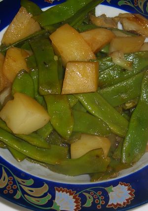 モロッコインゲンとじゃがいもの炒め煮-レシピのメイン写真
