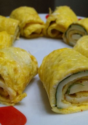 シソチーズマヨくるくるin食べるラー油-レシピのメイン写真