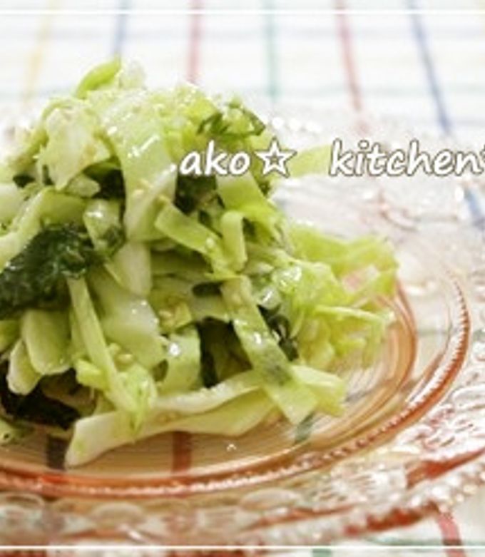 ＊キャベツのチョレギ風サラダ＊-レシピのメイン写真
