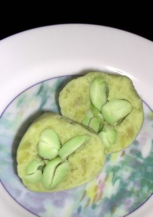 枝豆入り塩味さつま芋きんとん-レシピのメイン写真