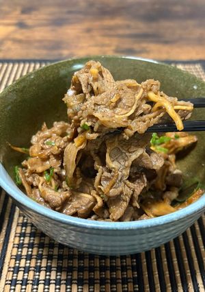 たまごで美味しい！おかず牛すき盛り-レシピのメイン写真