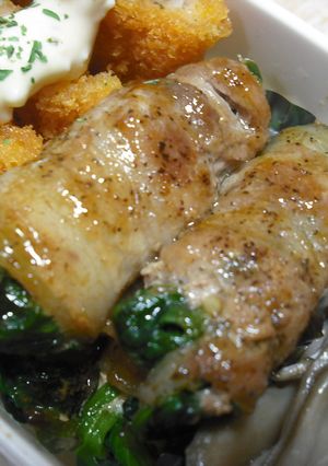 ★お弁当に★ほうれん草の豚肉巻き-レシピのメイン写真