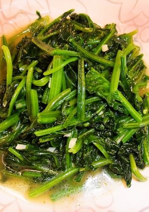 簡単シンプル青菜炒め-レシピのメイン写真