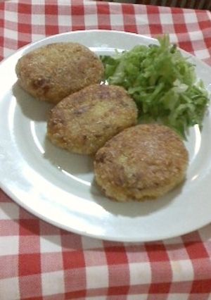 かぼちゃとひき肉のハロウィン*コロッケ-レシピのメイン写真