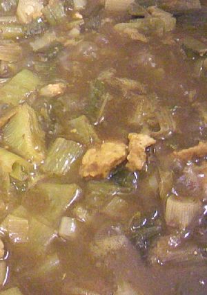 ダイエット：ルー：鶏挽肉と葱のカレー-レシピのメイン写真