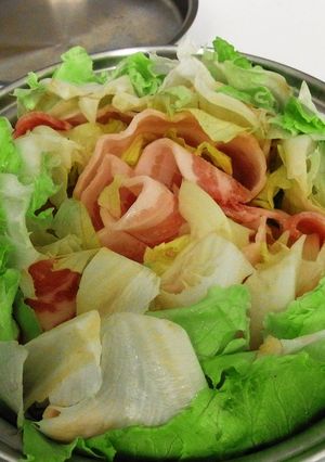 まるごとレタス鍋-レシピのメイン写真