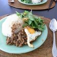 タイ風☆ガパオ丼(豚そぼろバジルご飯)