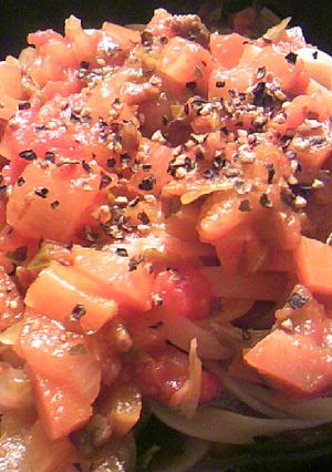 本格的：ミートソース：ボロネーゼ：パスタ-レシピのメイン写真