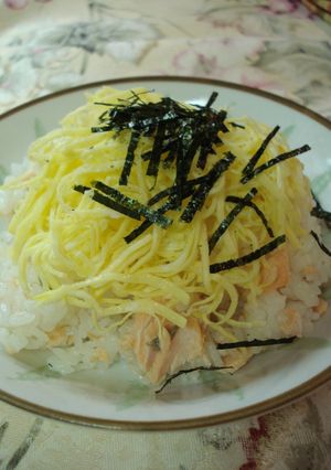 うちの♪しゃけのちらし寿司♪-レシピのメイン写真