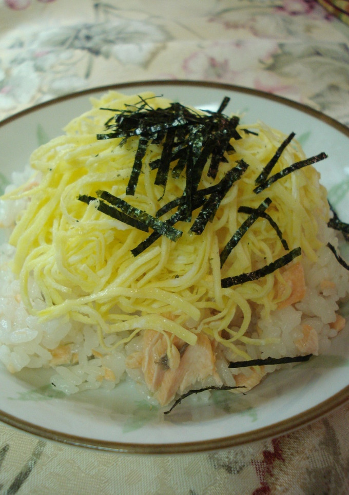 うちの♪しゃけのちらし寿司♪-レシピのメイン写真