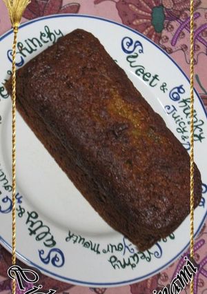 小２製作焼きっぱなしバナナパウンドケーキ-レシピのメイン写真