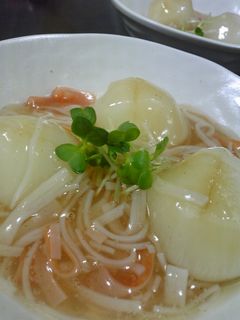 *夕飯*蕪のかにかまあんかけ-レシピのメイン写真