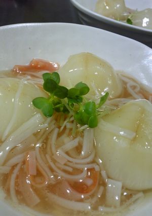 *夕飯*蕪のかにかまあんかけ-レシピのメイン写真