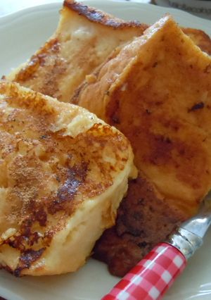 蜂蜜なし☆フワトロフレンチトースト-レシピのメイン写真