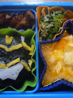 ☆キャラ弁!ゴセイブラック弁当☆-レシピのメイン写真