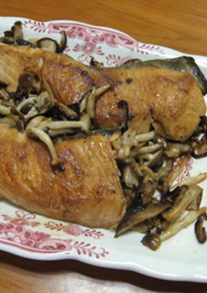 裏技で焼くサーモンステーキ-レシピのメイン写真