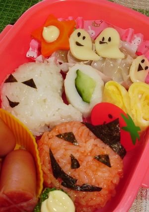 キャラ弁・ハロウィン-レシピのメイン写真