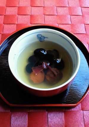 おもてなしやお祝いに〜黒豆入大福茶-レシピのメイン写真