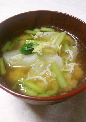 かぶとじゃこのお味噌汁-レシピのメイン写真
