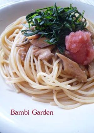ほっけとたらこの和風パスタ～青じそ風味-レシピのメイン写真