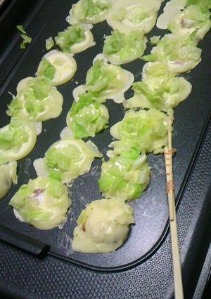 キャベツいっぱい！カリトロッたこやき-レシピのメイン写真