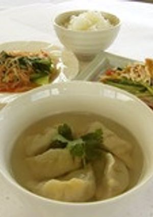 きのこの水餃子-レシピのメイン写真