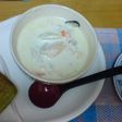 サーモン豆乳シチュー