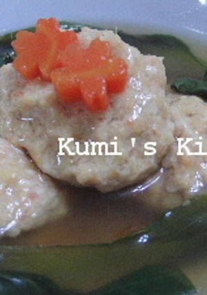 ★ふわふわ蒸し鶏団子★-レシピのメイン写真