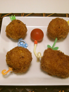 黒豆とサツマイモのコロッケ☆-レシピのメイン写真