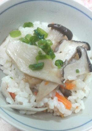 ｴﾘﾝｷﾞ☆松茸風!?ご飯-レシピのメイン写真