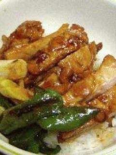 鳥の照り焼き丼-レシピのメイン写真