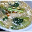 【農家のレシピ】小松菜の酸辣湯風スープ