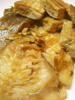 白身魚と高野豆腐の煮付け-レシピのメイン写真